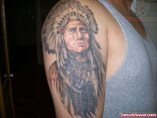 Indian Tattoos On Shoulder
