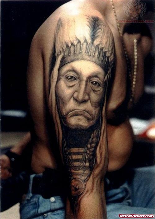 Indian Chief Tattoo