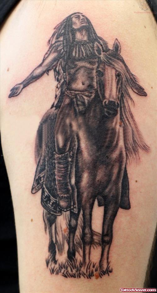 Indian Warrior Tattoo