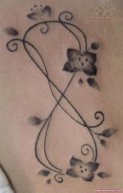 Infinity Symbol Design Tattoos