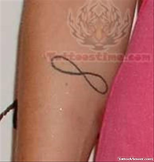 Arm Infinity Symbol Tattoo