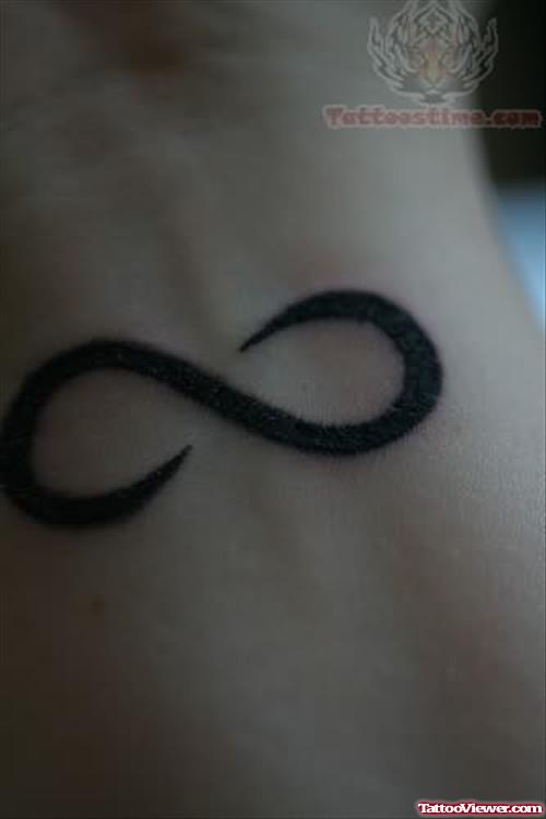 Infinity Symbol Tattoo For Wrist