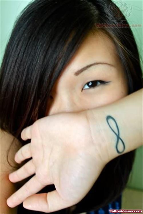Amazing Infinity Tattoo On Wrist