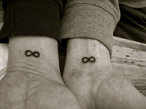 Infinity Tattoos On Both Wrists