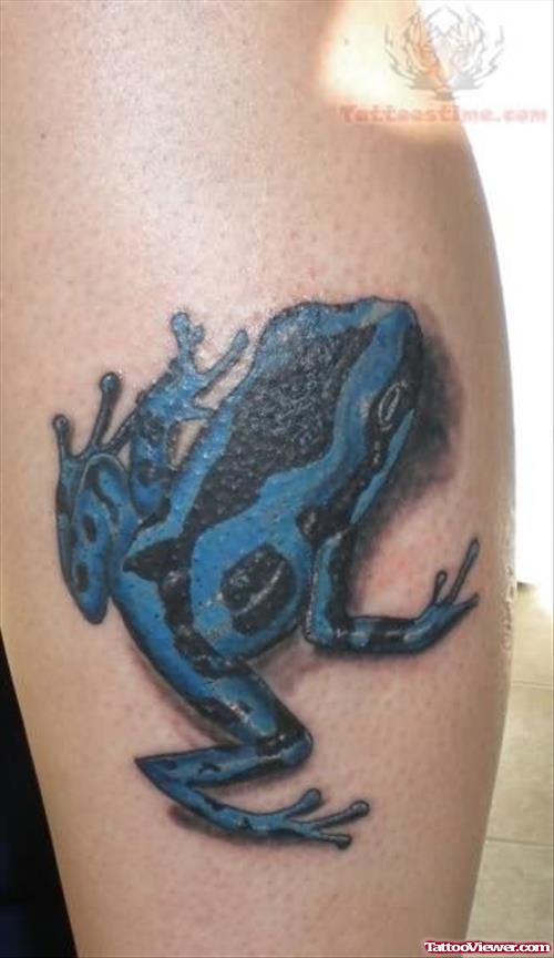 Cool Frog Tattoo