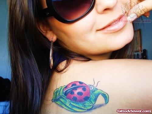Cool Ladybug Tattoo