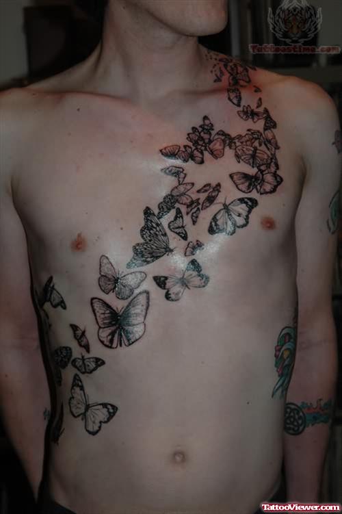 Butterflies Insect Tattoo