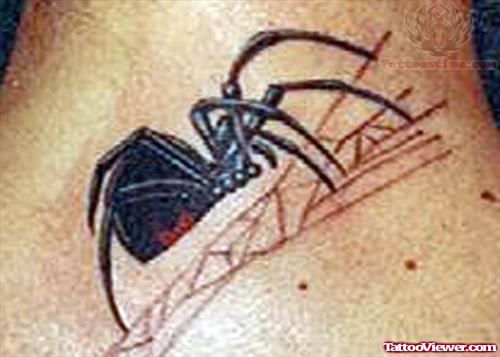 Spider Blackwidow Tattoo