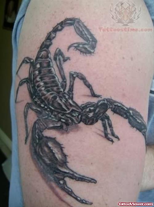 Insect Tattoo For Shoulder
