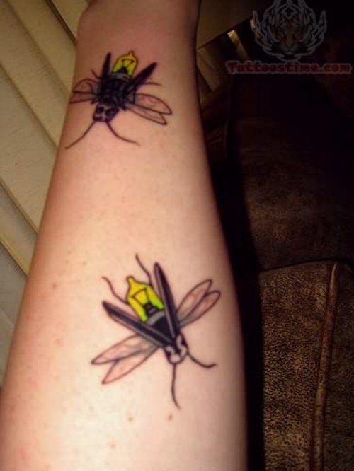 Amazing Insect Tattoos