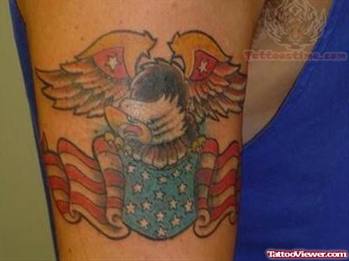 International Flag Armband Tattoo