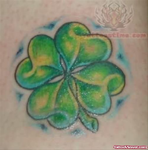 Leaf Clover Tattoo Designs