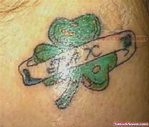 Irish Shamrock Tattoo