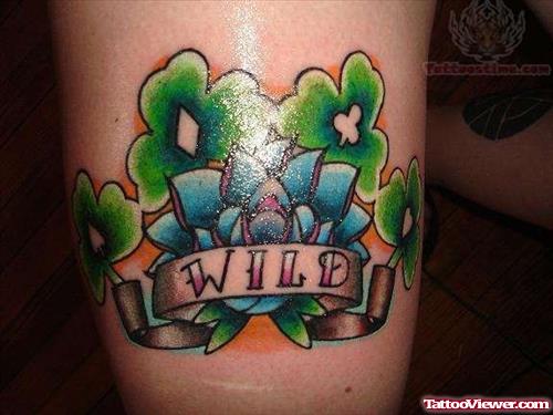 Irish Wild Tattoo Design