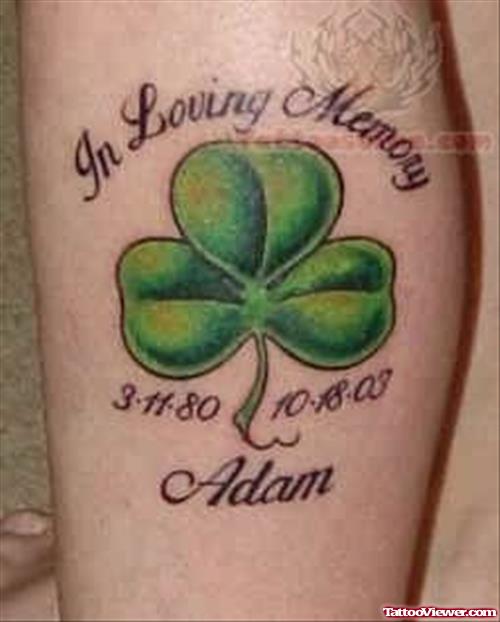 Irish Loving Tattoo
