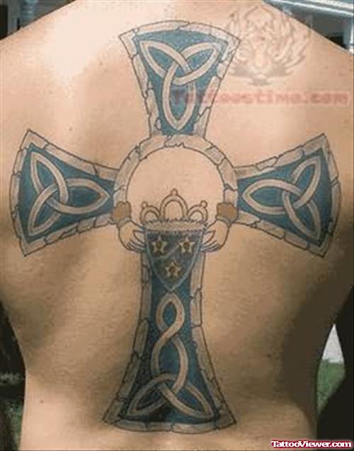 Celtic Irish Backpiece Tattoo