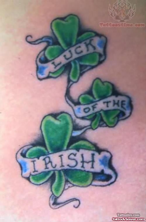Luck Of The Irish Tattoo