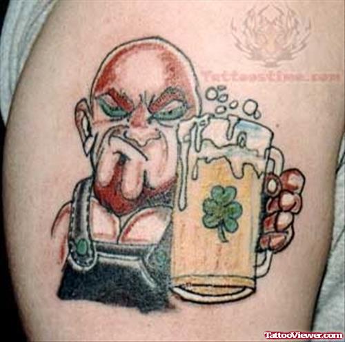Funny Irish Tattoo