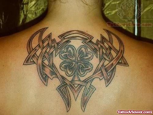 Irish Tattoo on Back Of Neck Tattoo Design