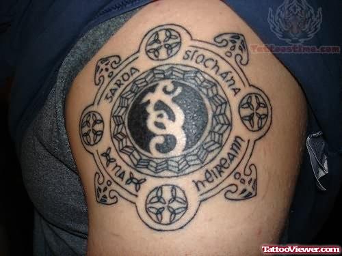 Irish New Style Tattoo