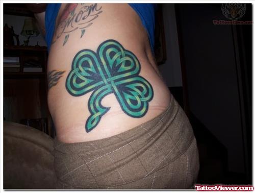 Big Irish Tattoo Design