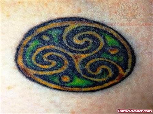 Colourful Tattoo Design