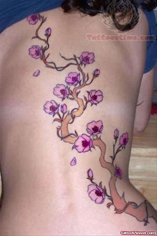 New Japanese Tattoos With Flower Designs
