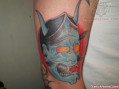 Terrifying Japanese Tattoo