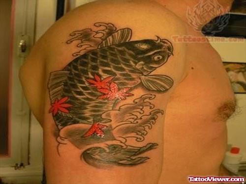 Japanese Fish Tattoo Design