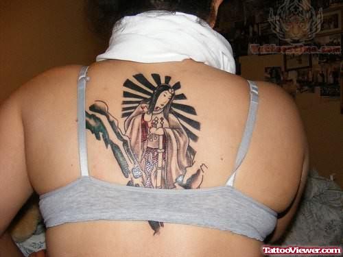Nice Japanese Tattoo on Back