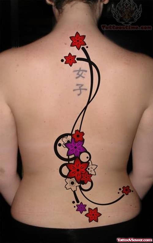Japanese Style Tattoo on Back
