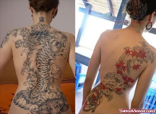 Latest Japanese Tattoo For Back