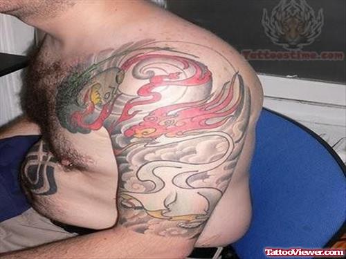 Awesome Japanese Tattoo Foe Men
