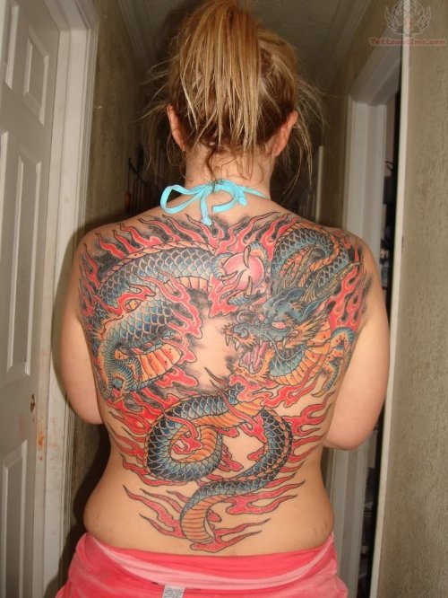 Japanese Backpiece Tattoo Picture