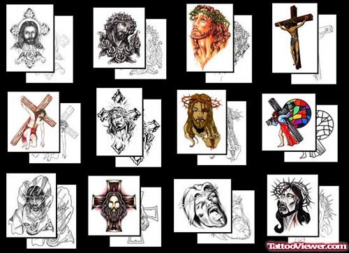 Jesus Tattoos Designs