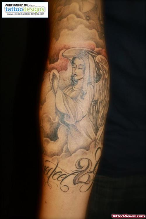Jesus Christ Tattoo On Sleeve For Girls