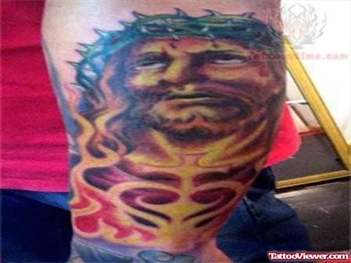 Terrific Jesus Tattoo