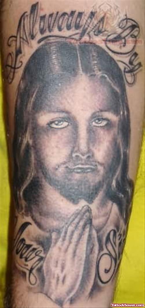 Jesus Memorial Tattoo