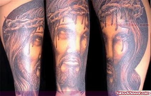 Jesus Tattoo Style