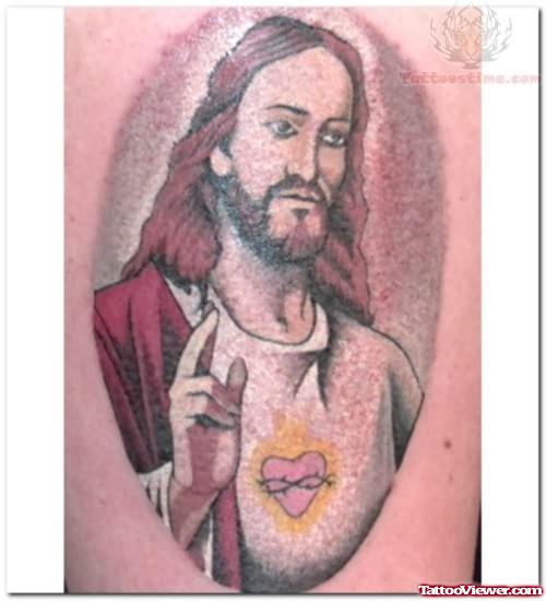 Jesus Cute Tattoo