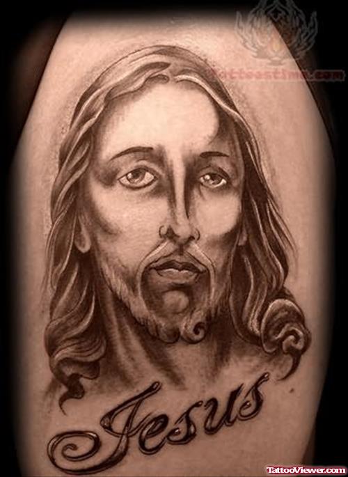 Awesome Jesus Tattoo Design