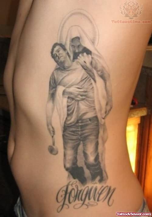 Jesus Save Tattoo