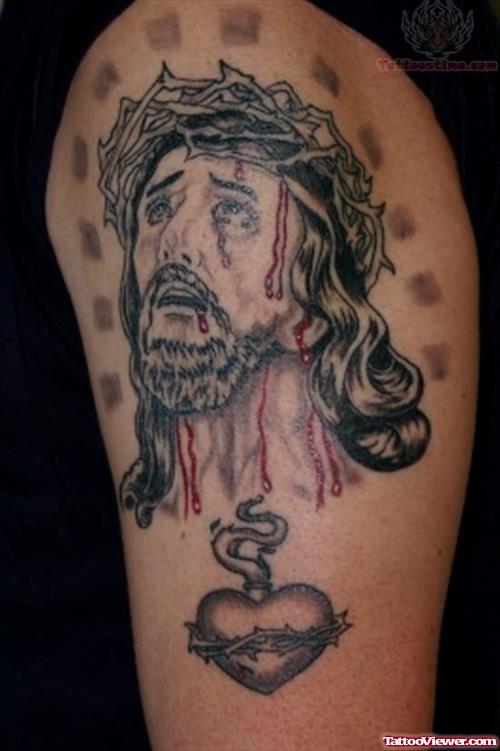 Jesus Heart Tattoo