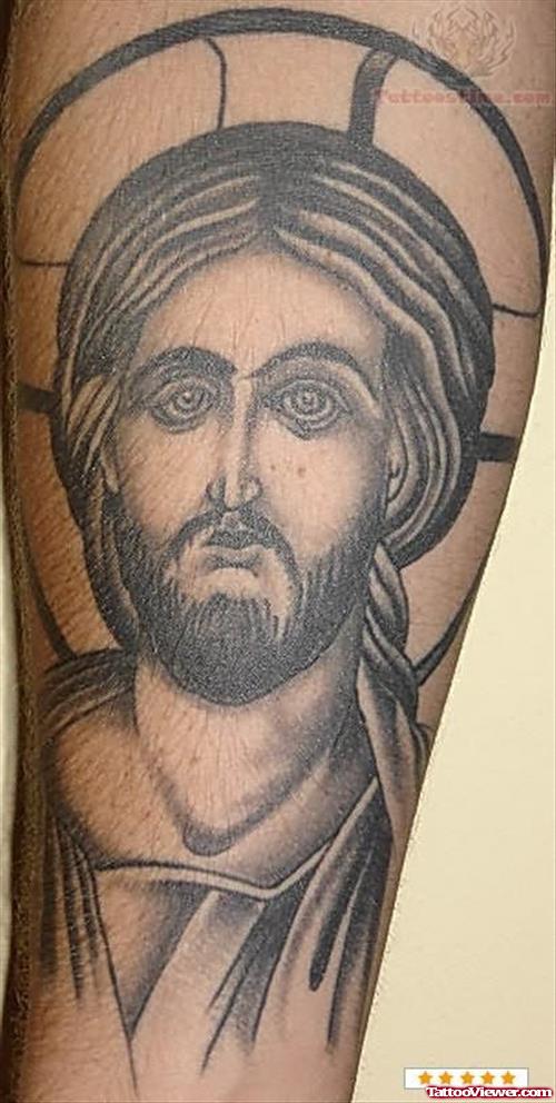 Cute Face - Jesus Tattoo