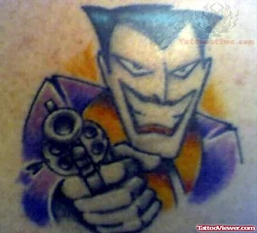 Michael Vegas Joker Tattoo Art