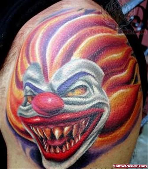 Twisted Joker Tattoo
