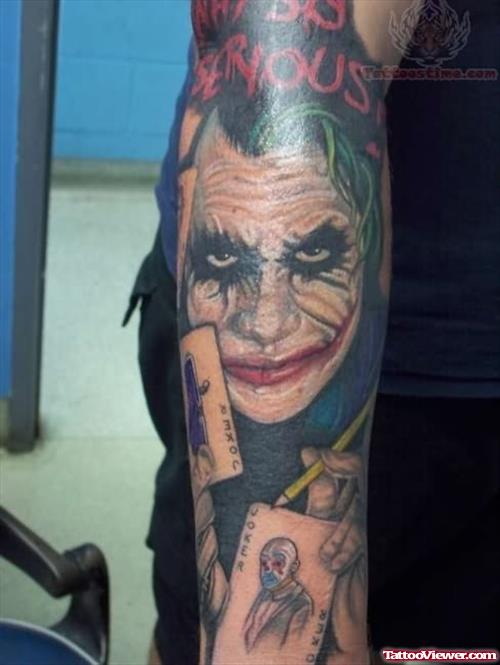 Amazing Joker Tattoo