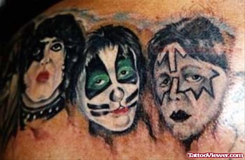 Joker People Faces Tattoos