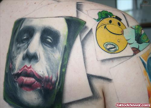 The Joker Photo Tattoo