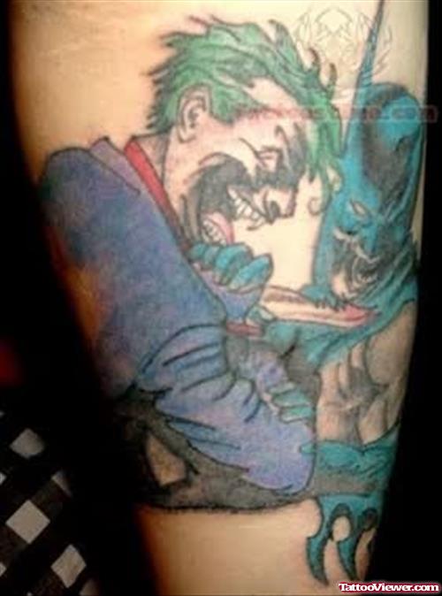 Joker Batman Tattoo Art